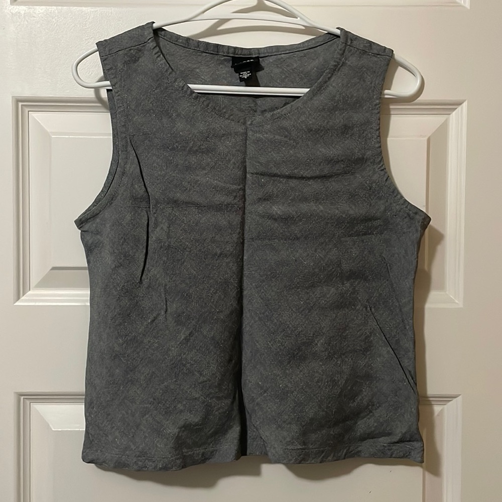 EILEEN FISHER Linen Tank Small